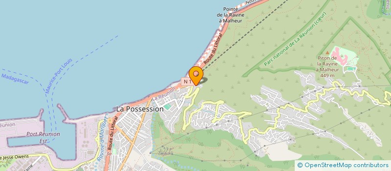 localisation de l'entreprise LE SAINT-GEORGES à LA POSSESSION