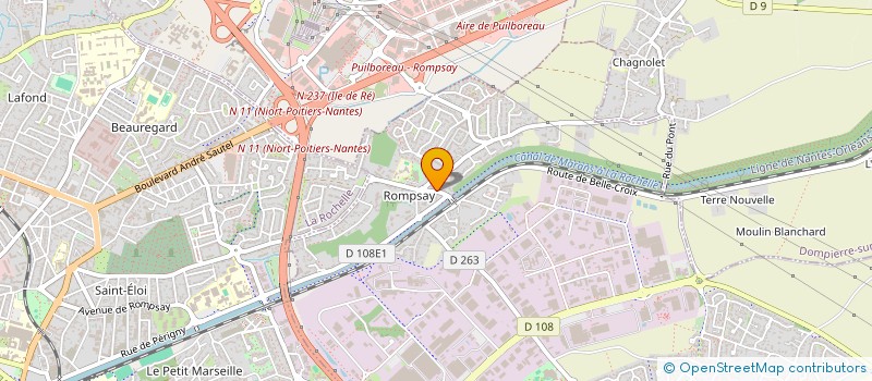 localisation de l'entreprise LE SAINT GERMAIN  PERIGNY