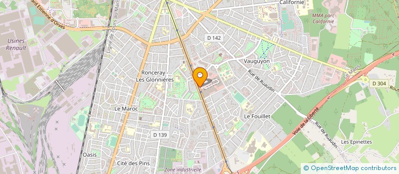 localisation de l'entreprise LE SAINT GILLES CAFE à LE MANS