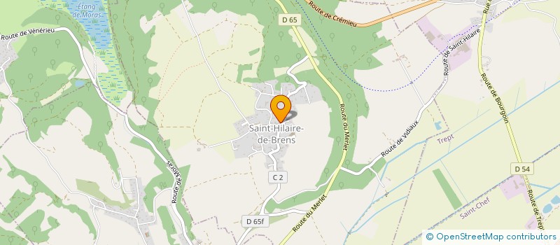 localisation de l'entreprise LE SAINT-HILAIRE  SAINT-HILAIRE-DE-BRENS