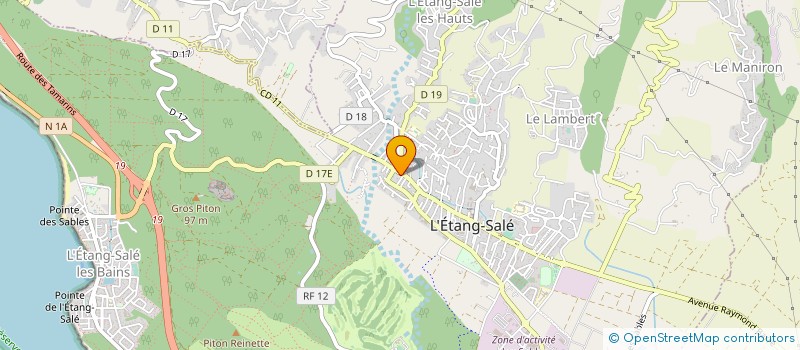 localisation de l'entreprise LE SAINT-HONORE à L'ETANG-SALE
