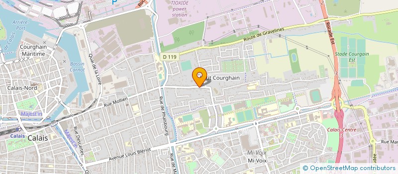 localisation de l'entreprise LE SAINT HUBERT à CALAIS