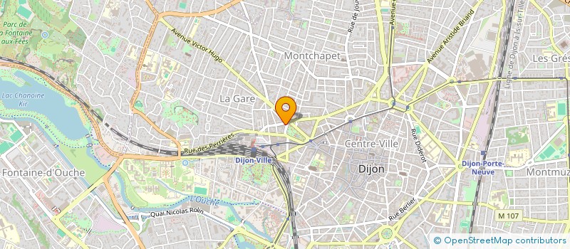 localisation de l'entreprise LE SAINT JAMES  DIJON