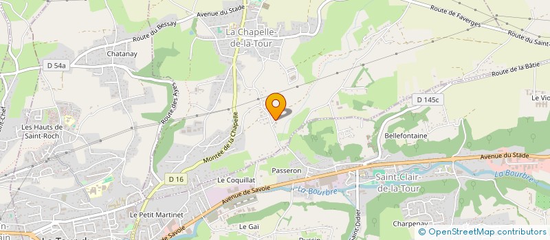 localisation de l'entreprise LE SAINT JEAN GESTION  SEVREMONT