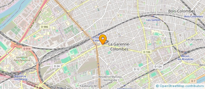 localisation de l'entreprise LE SAINT JOSEPH à LA GARENNE-COLOMBES