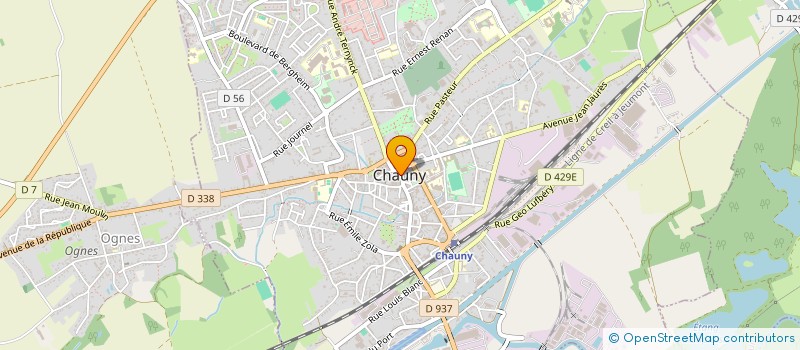 localisation de l'entreprise LE SAINT-LAZARE à SINCENY