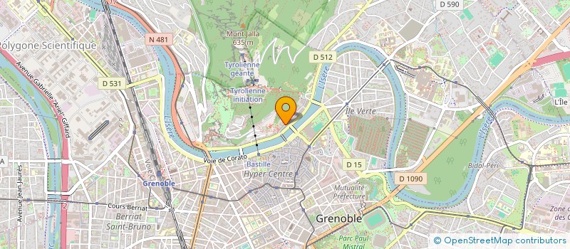 localisation de l'entreprise LE SAINT LO 2  GRENOBLE