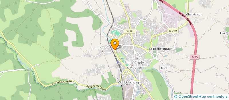 localisation de l'entreprise LE SAINT LO  SAINT-CHELY-D'APCHER