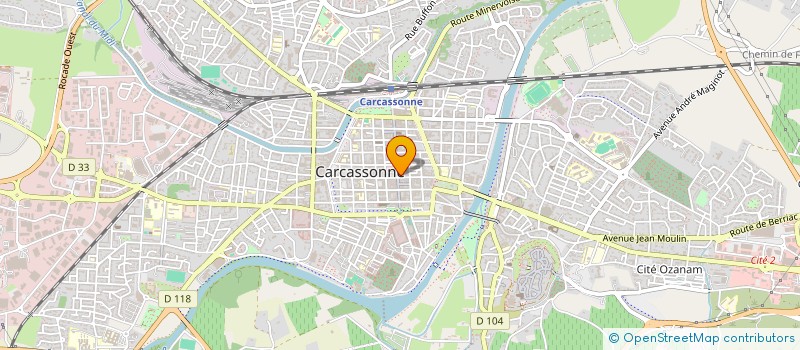 localisation de l'entreprise LE SAINT LOUIS à CARCASSONNE