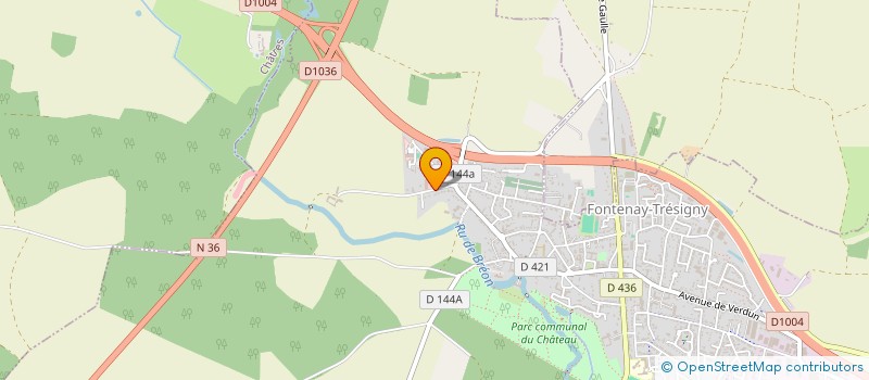 localisation de l'entreprise LE SAINT MALO  FONTENAY-TRESIGNY