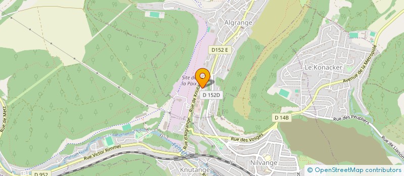 localisation de l'entreprise LE SAINT MARTIN EURL  ALGRANGE