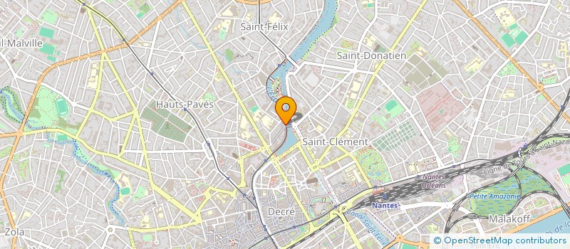 localisation de l'entreprise LE SAINT MIHIEL à NANTES