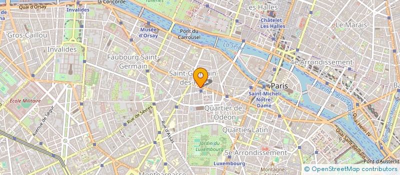 localisation de l'entreprise LE SAINT PATIC à PARIS