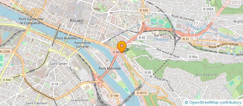 localisation de l'entreprise LE SAINT PAUL à ROUEN