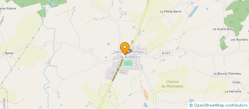 localisation de l'entreprise LE SAINT RO  SAINTE-GEMMES-LE-ROBERT