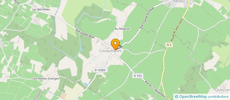 localisation de l'entreprise LE SAINT SABASTIEN  COUQUEQUES