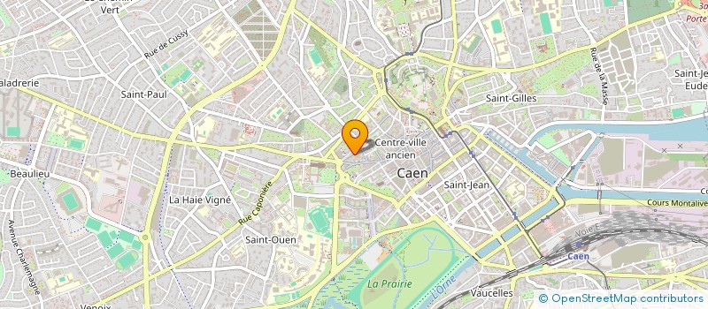 localisation de l'entreprise LE SAINT SAUVEUR à CAEN
