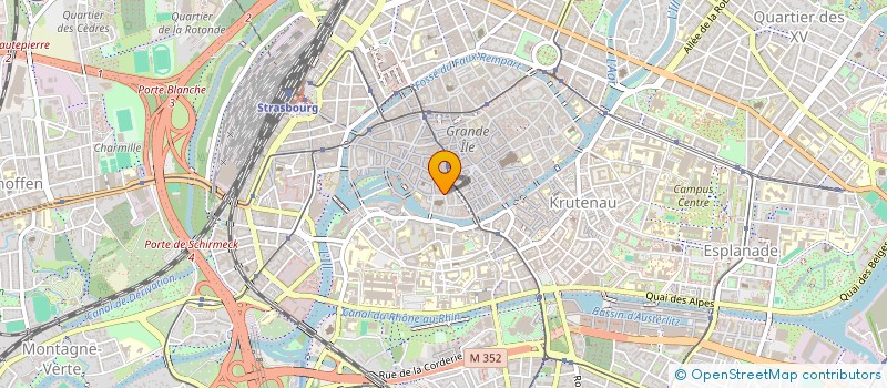 localisation de l'entreprise LE SAINT THOMAS  STRASBOURG