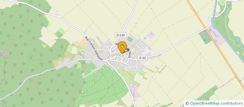 localisation de l'entreprise LE SAINT VINCENT  CORMICY