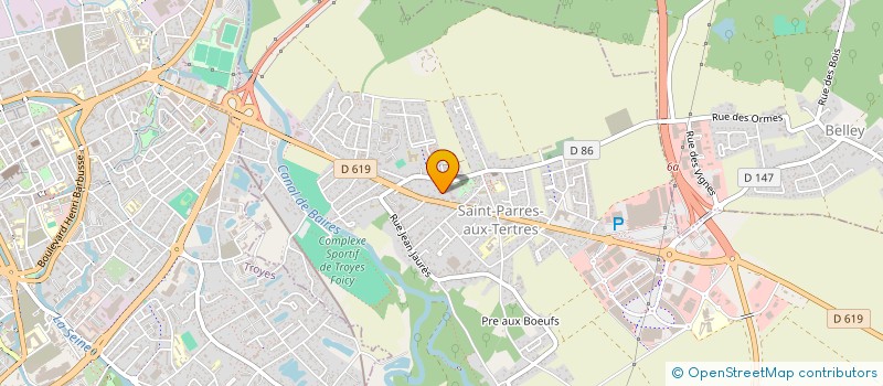 localisation de l'entreprise LE SAISONNIER  MESNIL-SAINT-PERE