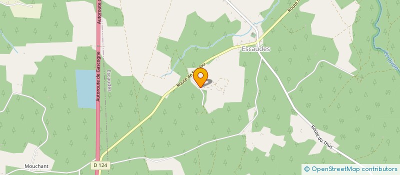 localisation de l'entreprise LE SAKI NOIR  LERM-ET-MUSSET