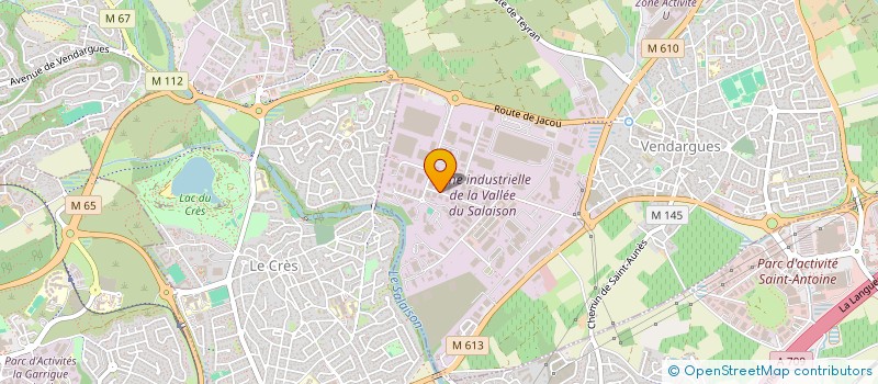 localisation de l'entreprise LE SALAISON à VENDARGUES