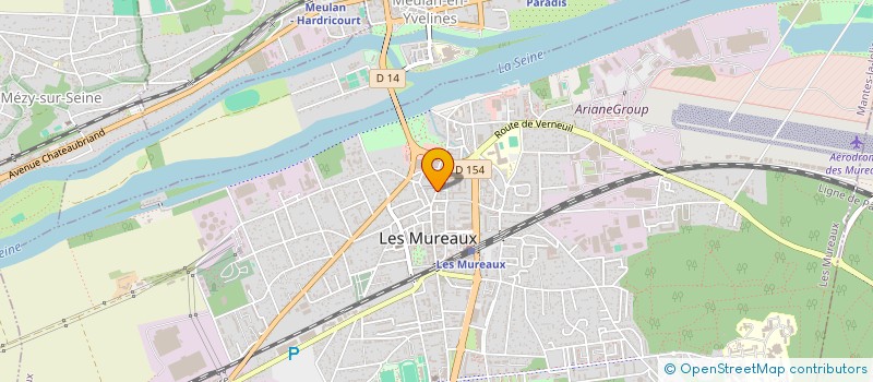 localisation de l'entreprise LE SALAM à LES MUREAUX