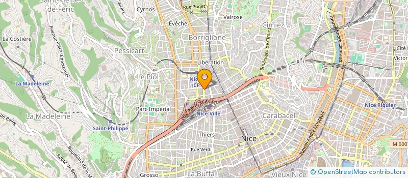localisation de l'entreprise LE SALAMBO à NICE