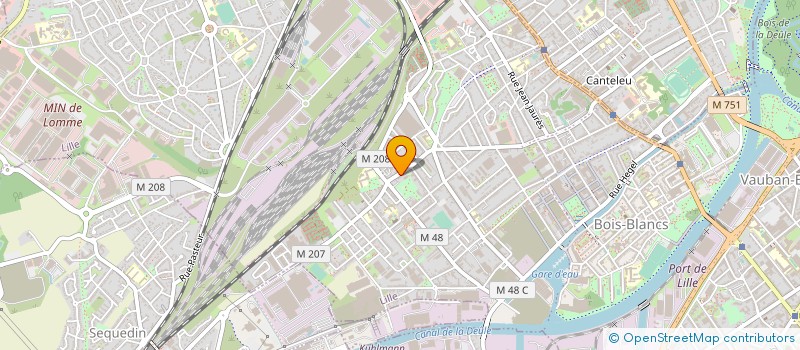 localisation de l'entreprise LE SALAMMBO à LILLE