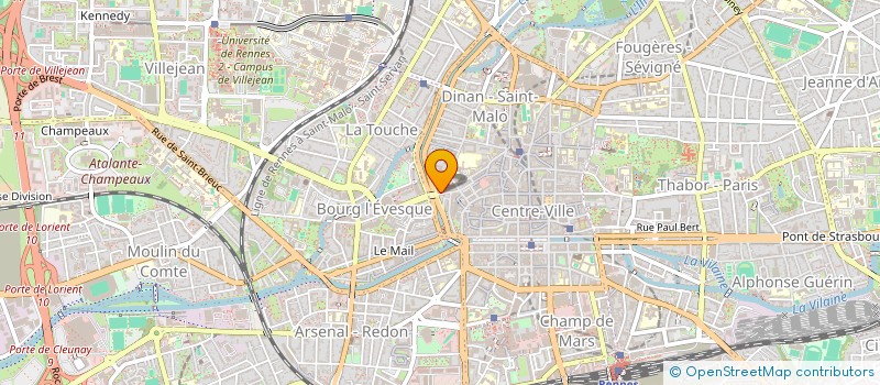 localisation de l'entreprise LE SALANGANE à RENNES
