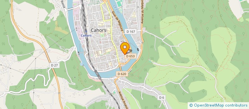 localisation de l'entreprise LE SALARIE DU LOT CGT  CAHORS