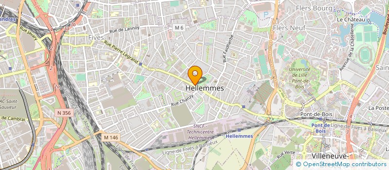 localisation de l'entreprise LE SALENGRO à LILLE