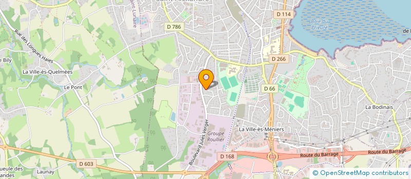 localisation de l'entreprise LE SALICORNE à DINARD