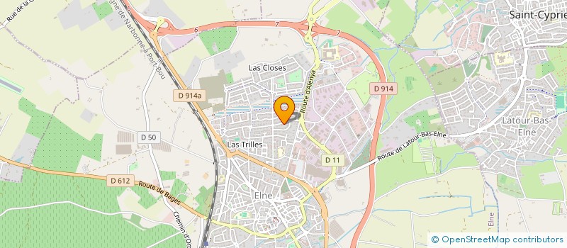 localisation de l'entreprise LE SALITA  ELNE