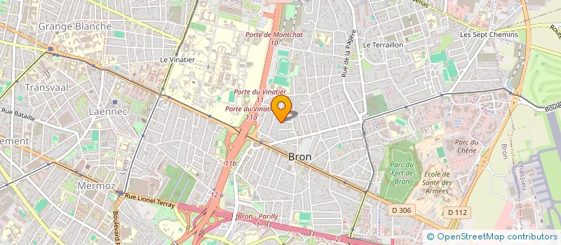 localisation de l'entreprise LE SALMIGONDIS  BRON