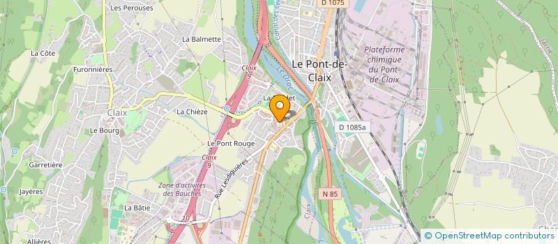 localisation de l'entreprise LE SALON 2A  CLAIX