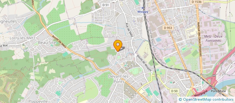 localisation de l'entreprise LE SALON  METZ