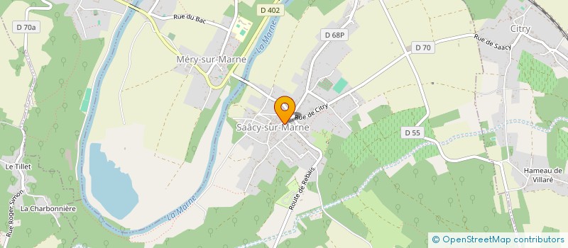 localisation de l'entreprise LE SALON  SAACY-SUR-MARNE