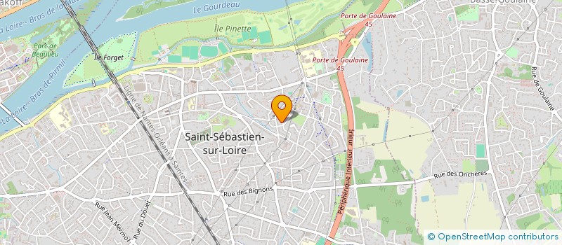 localisation de l'entreprise LE SALON  SAINT-SEBASTIEN-SUR-LOIRE