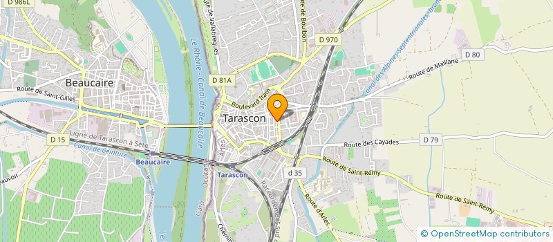 localisation de l'entreprise LE SALON à TARASCON