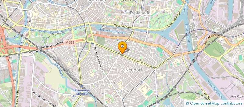 localisation de l'entreprise LE SALON à STRASBOURG