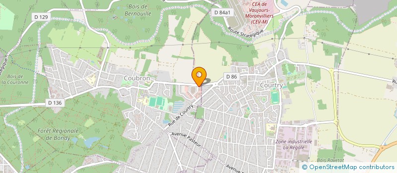 localisation de l'entreprise LE SALON à COUBRON
