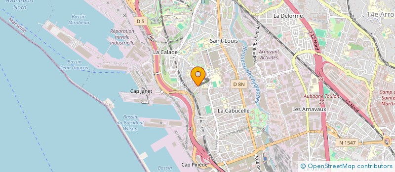 localisation de l'entreprise LE SALON à MARSEILLE