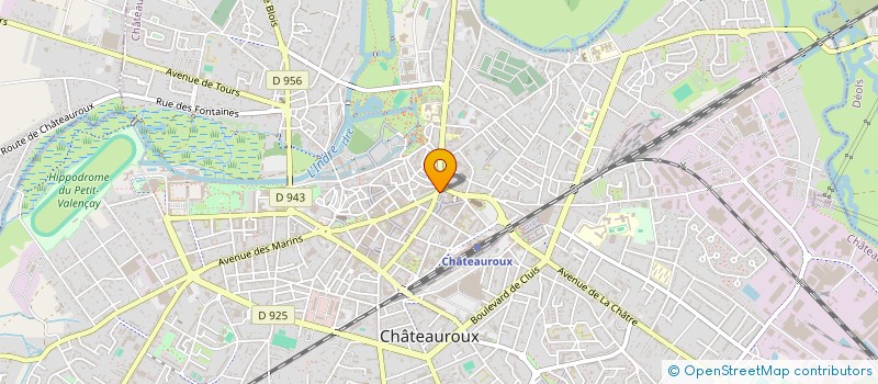 localisation de l'entreprise LE SALON  CHATEAUROUX