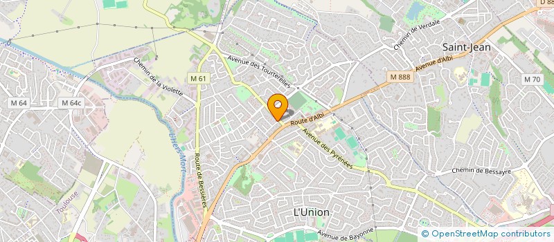 localisation de l'entreprise LE SALON à L'UNION
