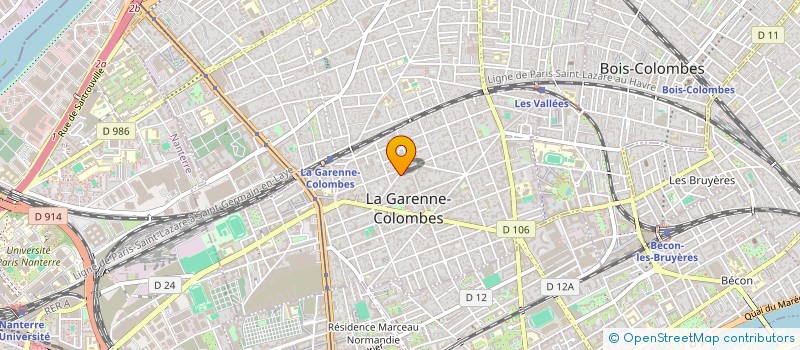 localisation de l'entreprise LE SALON à LA GARENNE-COLOMBES