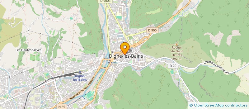 localisation de l'entreprise LE SALON à DIGNE-LES-BAINS