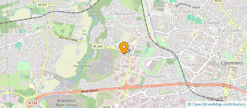 localisation de l'entreprise LE SALON à COLOMIERS