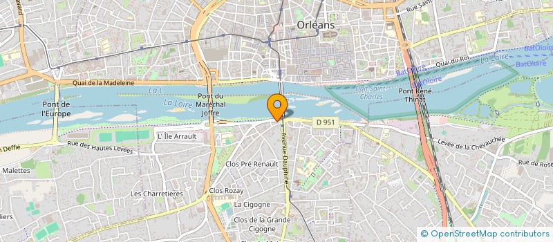 localisation de l'entreprise LE SALON à ORLEANS