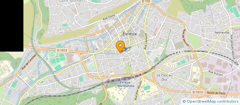 localisation de l'entreprise LE SALON à EVREUX